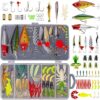 GOANDO Fishing Lures Kit for Freshwater Bass Trout