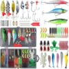EXAURAFELIS Fishing Lures Set for Bass Trout Salmon