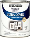 Rust-Oleum Flat White Latex Paint, 32 Fl Oz