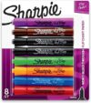 SHARPIE Flip Chart Markers, Bullet Tip, 8 Pack