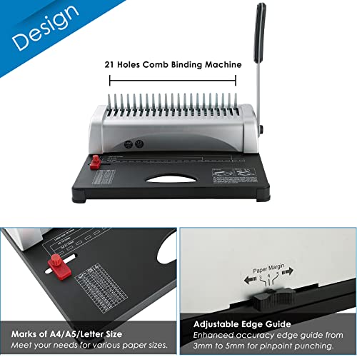 FLKQC 21-Hole Binding Machine with Starter Kit - Image 3