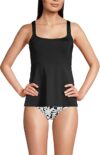 Lands’ End Flutter Scoop Neck Tankini Top