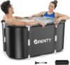 GRENTY Foldable 130 GAL Ultra Large Ice Bath Tub