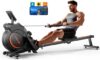 YOSUDA Foldable Bluetooth Rowing Machine with App