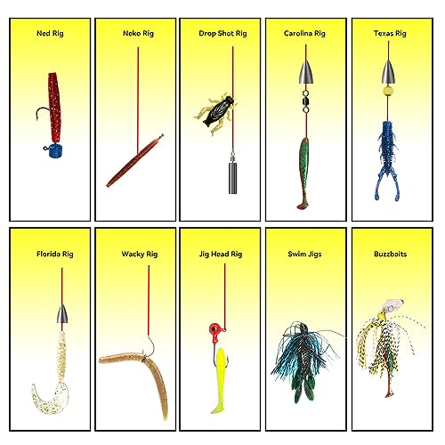 FONMANG 322-Piece Fishing Lures and Tackle Kit - Image 5