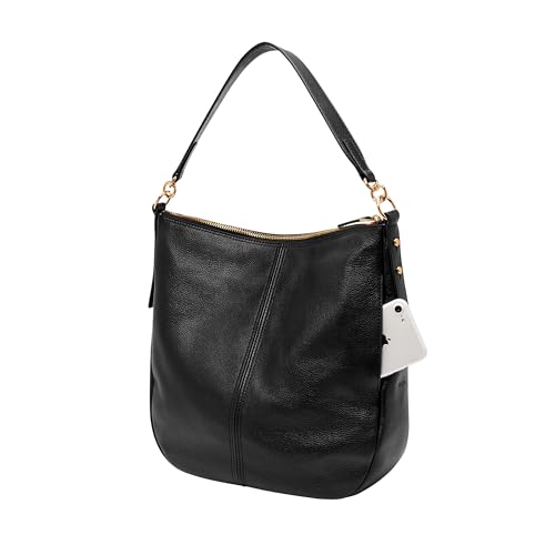Fossil Jolie Leather Hobo Purse Handbag - Image 3
