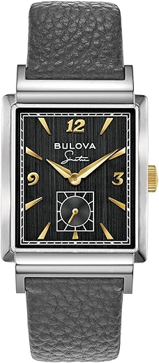 Bulova Frank Sinatra My Way Leather Watch