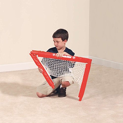Franklin Sports Kids Folding Hockey Goals Set with Sticks - Image 3