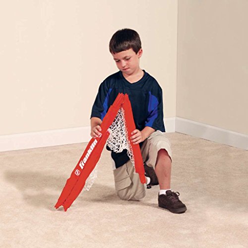 Franklin Sports Kids Folding Hockey Goals Set with Sticks - Image 4
