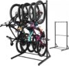 Yes4All Freestanding Steel Vertical Bike Rack