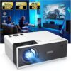 FUDONI 4K WiFi Bluetooth Portable Projector