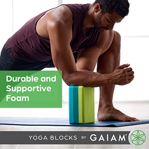 Gaiam EVA Foam Yoga Block - Soft Non-Slip - Image 4