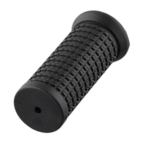 GANPUB 2Pcs Black Soft Rubber Bike Grips - Image 3