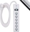 GE 6-Outlet Surge Protector, 10 Ft