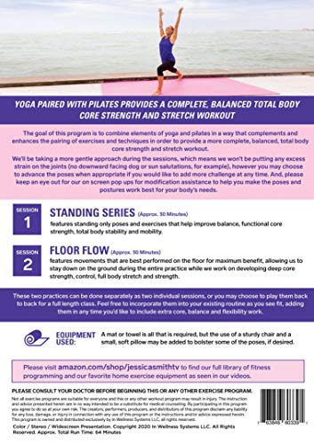 Gentle Yoga Plus Pilates DVD: Low Impact Workouts - Image 2