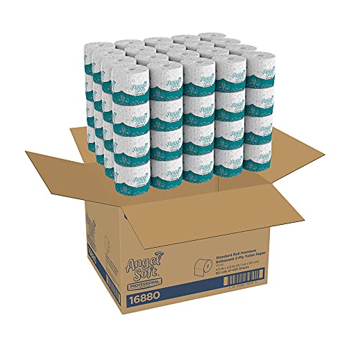 Angel Soft Bulk Case of 80 Rolls Toilet Paper - Image 4