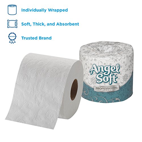 Angel Soft Bulk Case of 80 Rolls Toilet Paper - Image 2