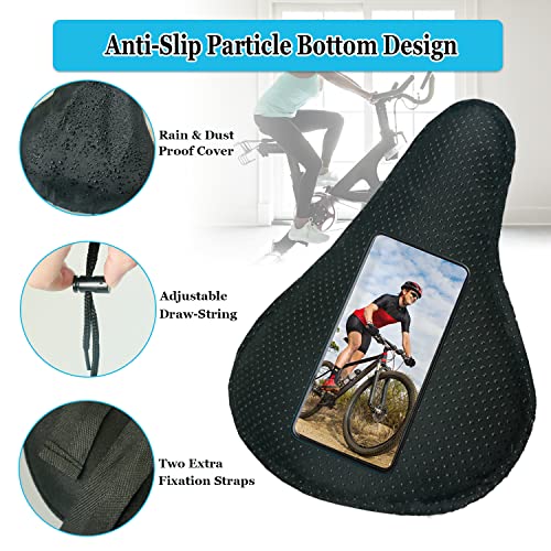 Geronmine Padded Gel Bike Seat Cover - Image 5
