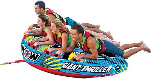 WOW Sports Giant Inflatable Deck Tube for Boating