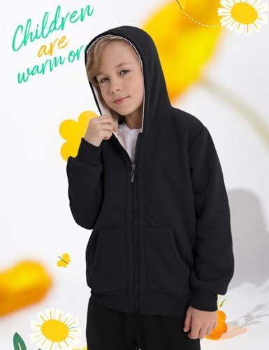 Gihuo Unisex Winter Sherpa Lined Fleece Jacket - Image 5