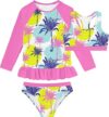 Vogseek 3 Pieces Rashguard Bathing Suit