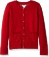 Amazon Essentials Girls Slim Fit Cardigan Sweater