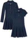 The Children’s Place Short Long Sleeve Polo Dress