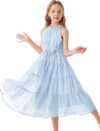 GRACE KARIN Sleeveless Casual A-line Maxi Dress