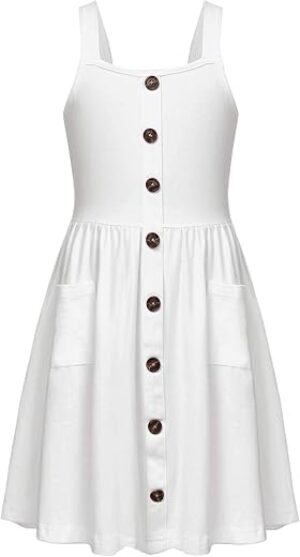 Arshiner Spaghetti Strap Midi Sundress
