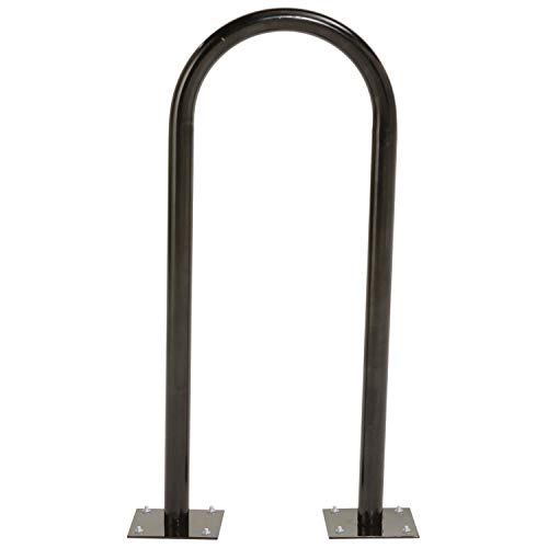Global Industrial U-Rack Bike Rack, Black, 2-Bike Capacity - Image 2