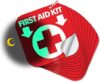 SMASMILE Glow in Dark First Aid Kit Signs