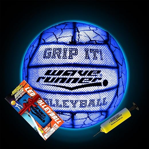 Wave Runner Glow-In-The-Dark LED Junior Football