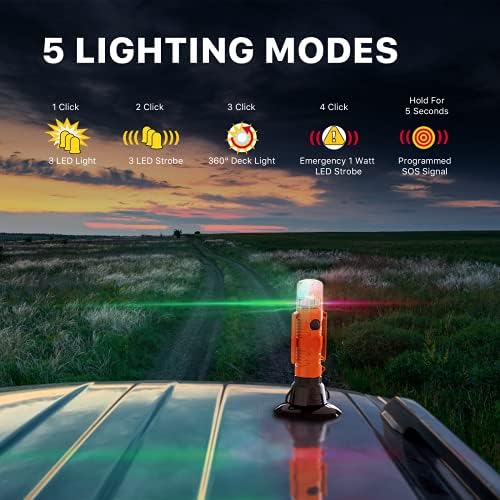 GOODSMANN Kayak Night Light with Suction Cup - Image 3