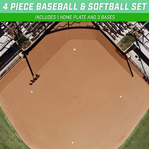 GoSports Premium Heavy-Duty Baseball & Softball Base Set - Image 2