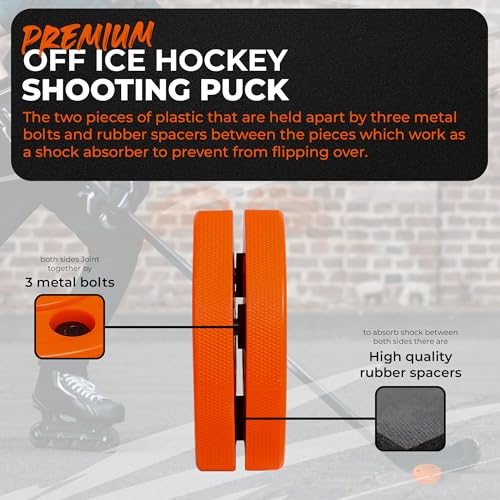 Green Biscuit Off Ice Street Hockey Puck 2-Pack - Image 4