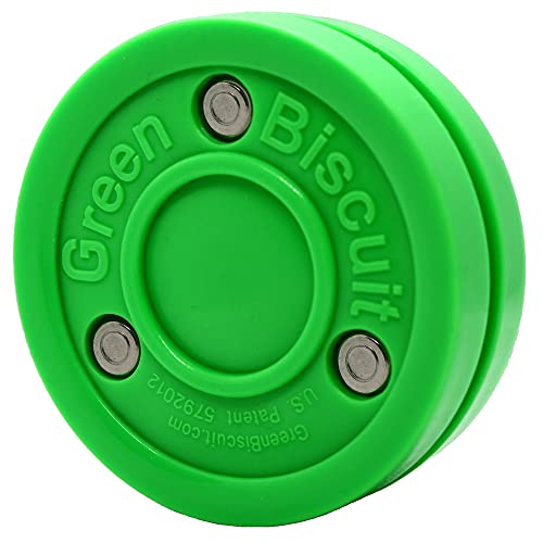 Green Biscuit Off Ice Street Hockey Puck 2-Pack - Image 2