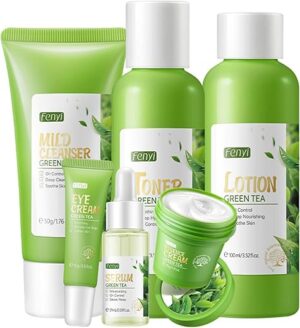 Rosarden Green Tea Skincare Set For Women
