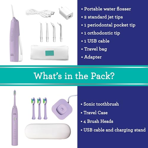 GuruNanda Portable Water Flosser And Electric Toothbrush - Image 2