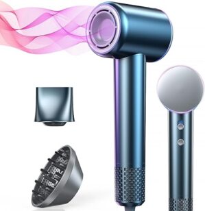 iDOO Hair Dryer With Diffuser, 1600W Blow Dryer