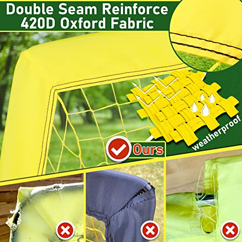 Happy Jump Foldable Pop Up Soccer Goal Net - Image 3