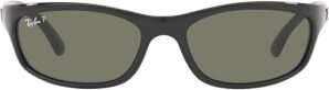 Ray-Ban Havana Frame Dark Brown Sunglasses, 57MM