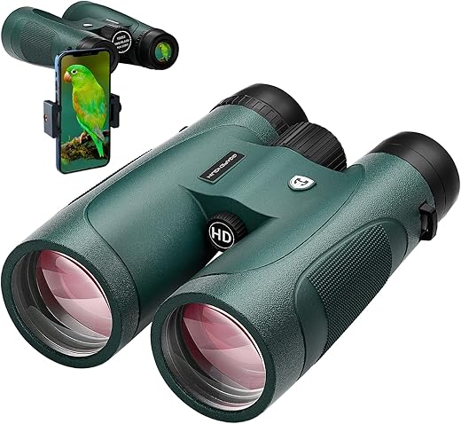GIGAPENGUIN HD 15x52 High Powered Waterproof Binoculars