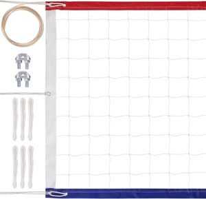 LZRLSHS Heavy Duty Outdoor Volleyball Net, Portable