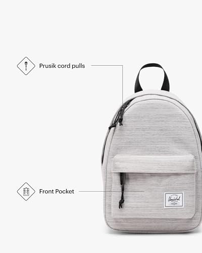 Herschel Classic Mini Backpack, Light Grey, One Size - Image 4