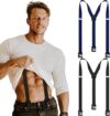 Janmercy Men Hiking Suspenders