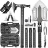 HUZSV High Carbon Steel Survival Shovel Set