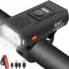 Victoper High Lumens USB Rechargeable Bike Light Set