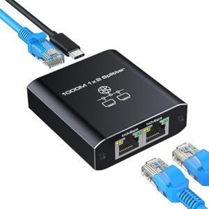 HRSDEIE High-Speed Ethernet Splitter 1 to 2