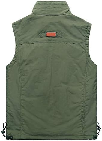 Hixiaohe Men's Casual Lightweight Outdoor Vest - Image 2