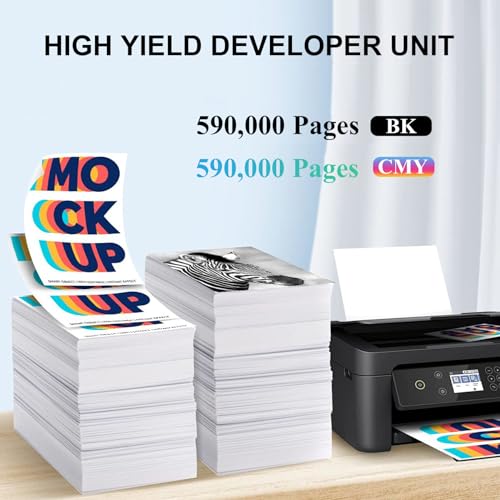 HNEJA Compatible Magenta Developer Unit for Konica Minolta - Image 3